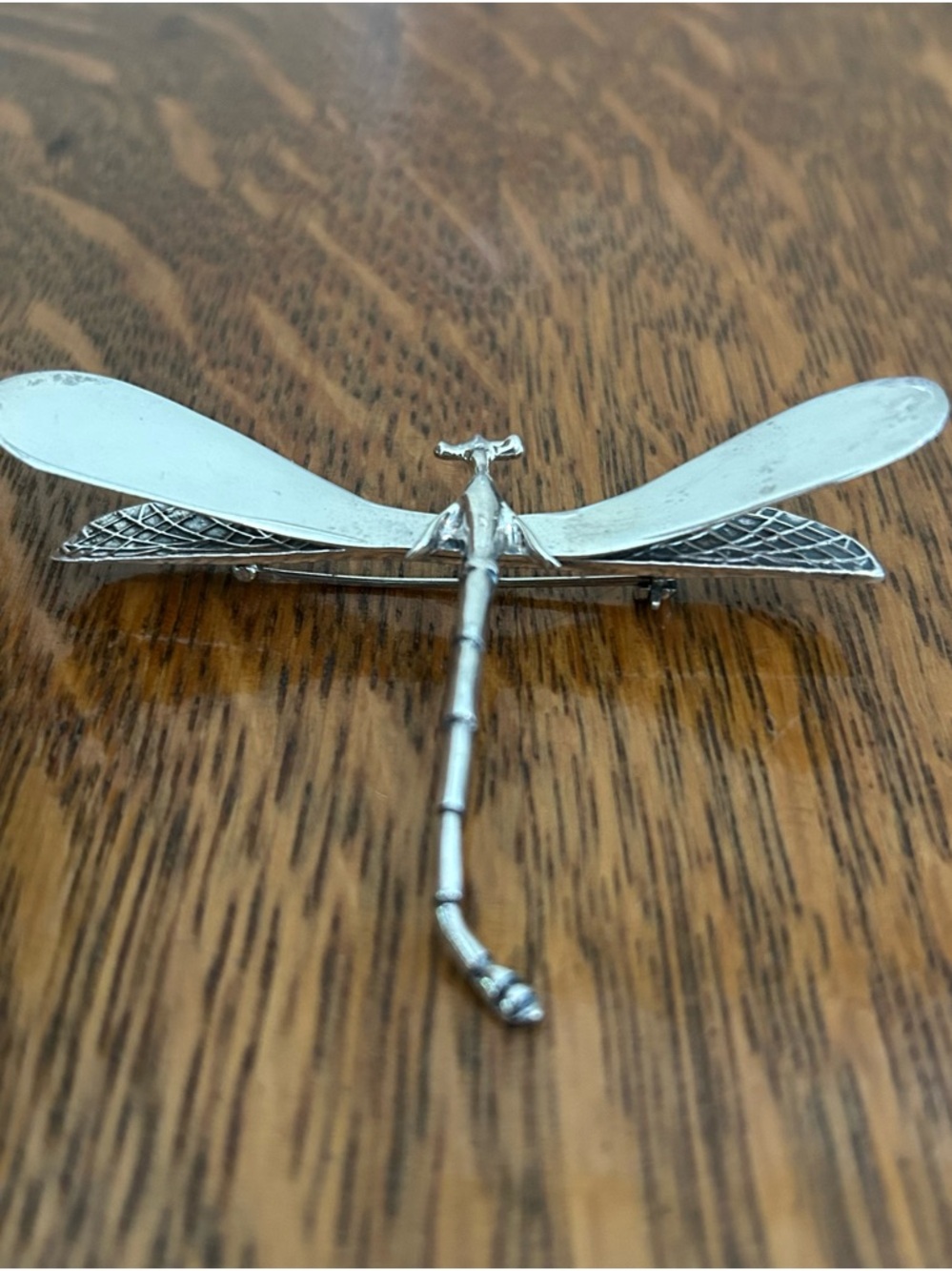 Large Sterling Insect Brooch - Picture 11 of 15